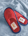 Kids bathslipper red - Size 27/ 17cm (Box of 60 pieces)