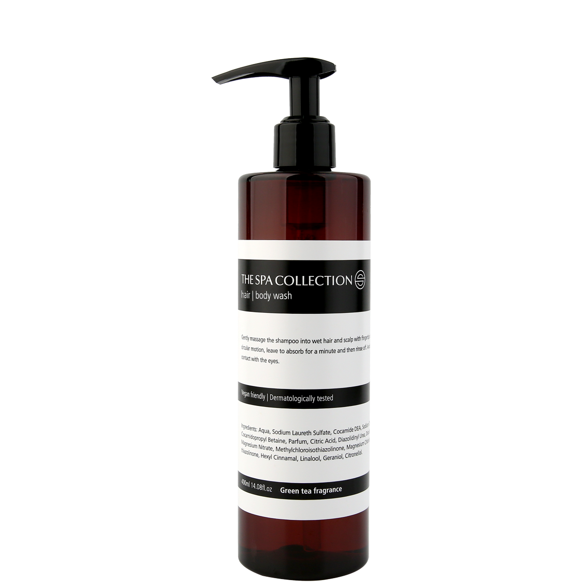 Hair and body wash - The Spa Collection Green Tea 400ml RC