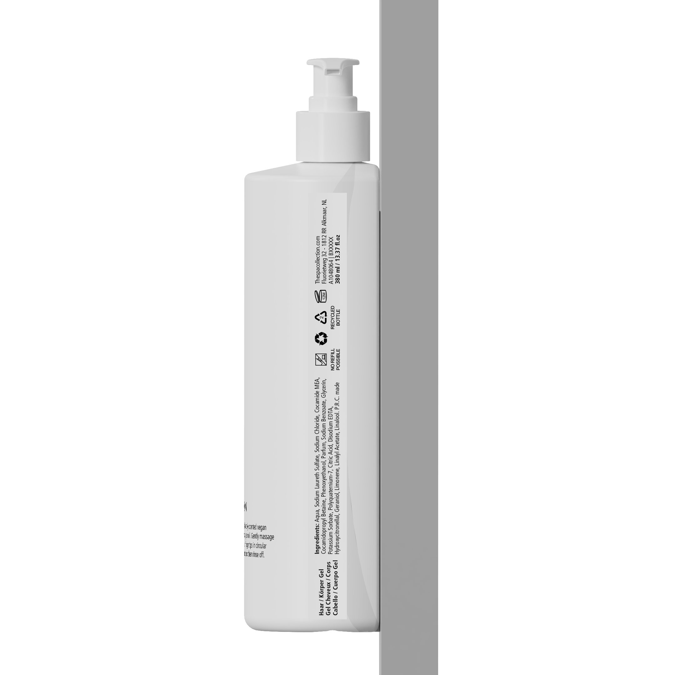 Hair & body wash 380ml - The Spa Collection Lemongrass