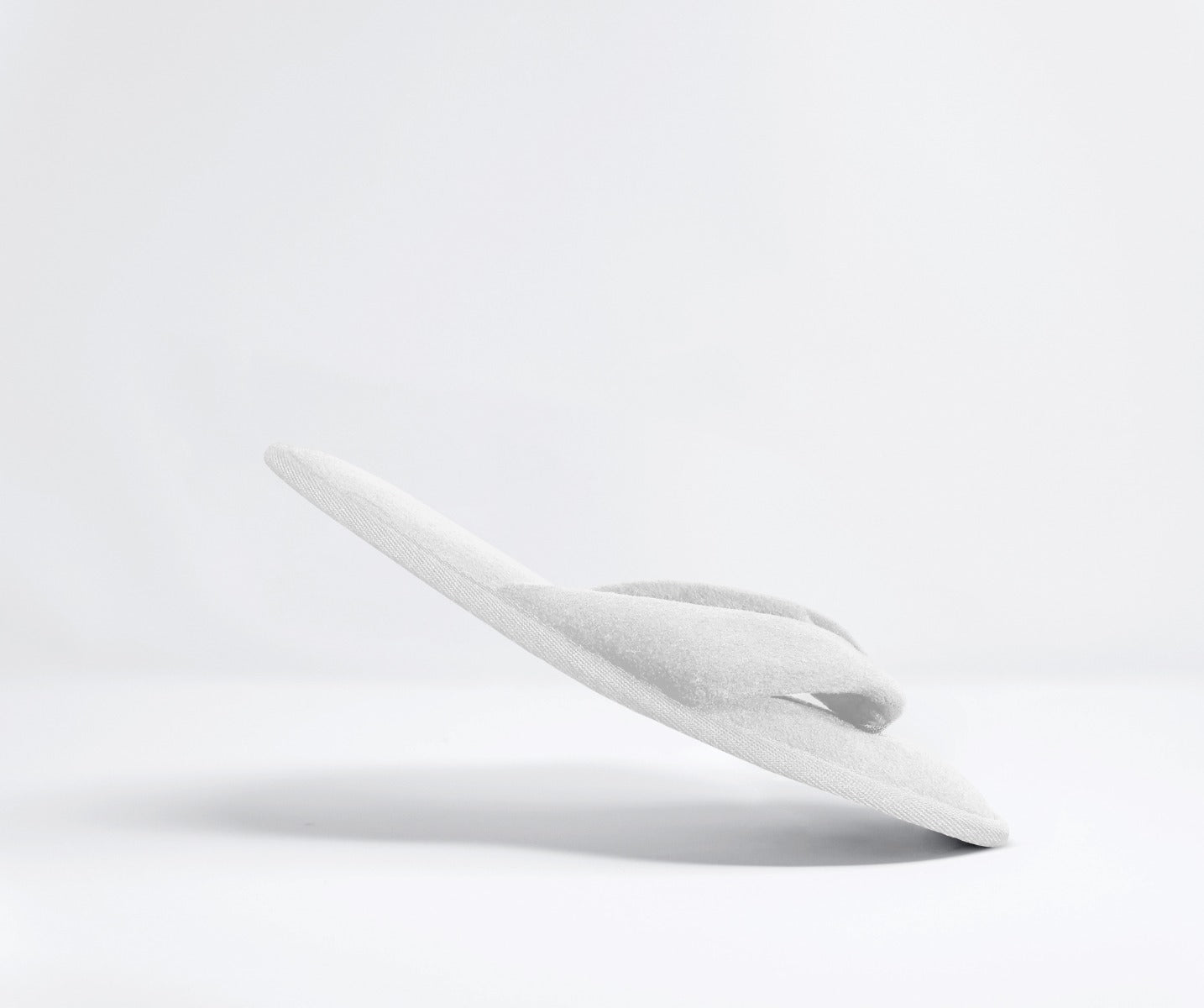 White flip flop slipper