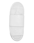 Bathslipper open toe white - Packed in paper band (Box of 100 pieces)