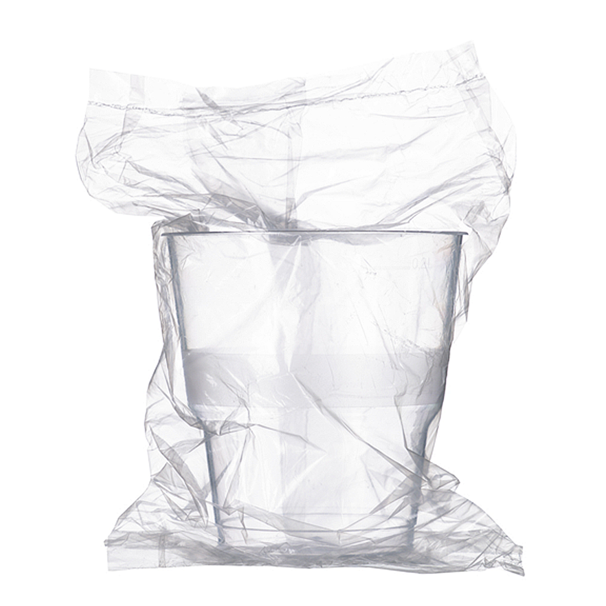 Hard plastic cup - Single packed (Box of 1050 pieces)