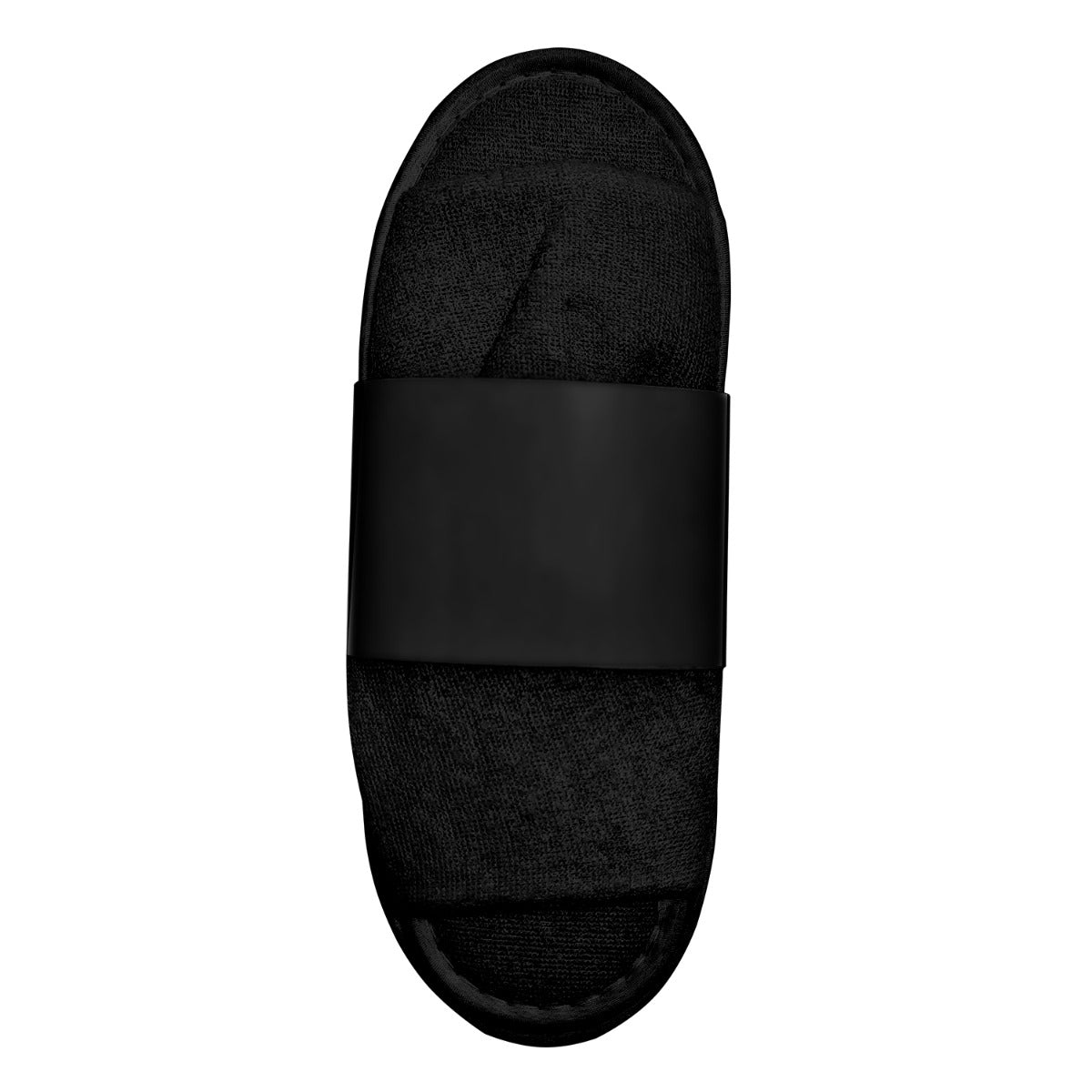 Black open toe - Bath slipper in paper band