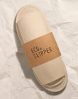 Eco open toe - Bath slipper in paper band