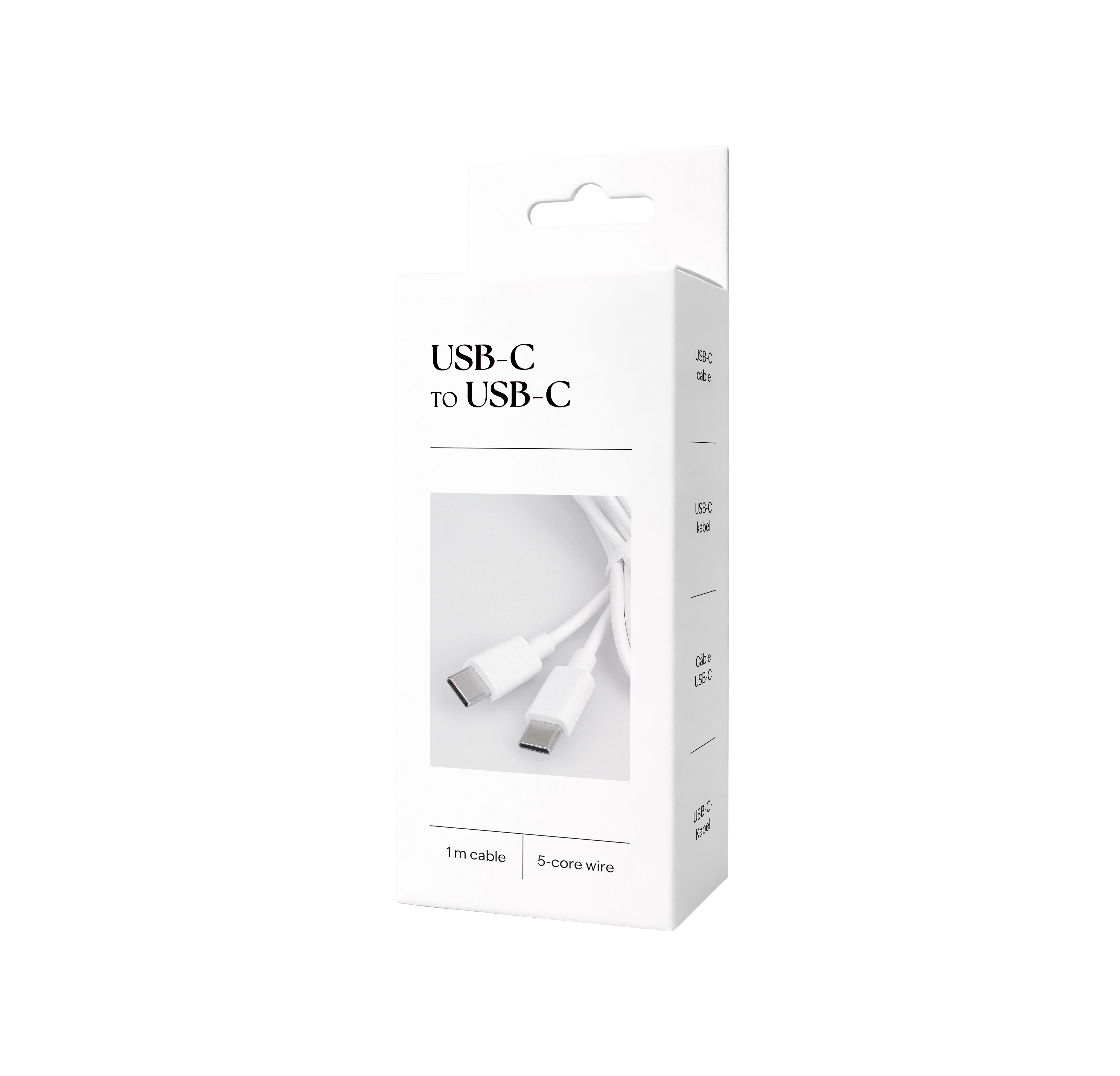 USB-C cable | White label (Box of 25 pieces)